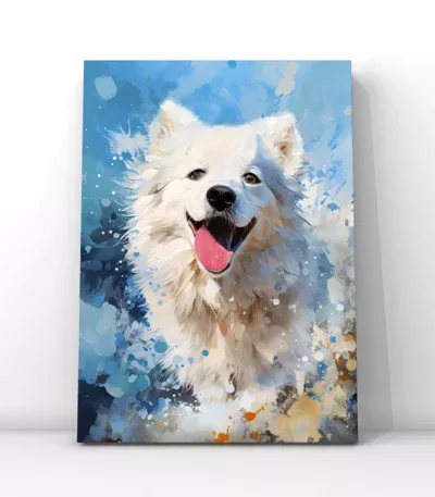 custom pet portrait-oil painting style