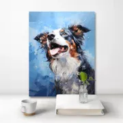 custom pet portrait-oil painting style